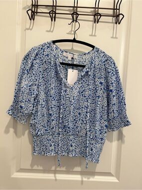 Sugarlips Blue Blouse